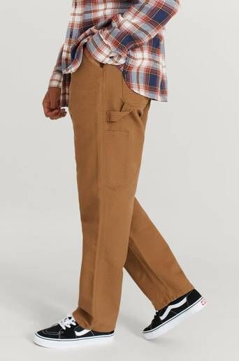 Carhartt Wip Bukse Single Knee Pant Brun  Male Brun