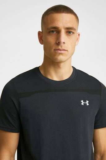 Under Armour Trenings T-Skjorte Ua Seamless Ss Svart  Male Svart