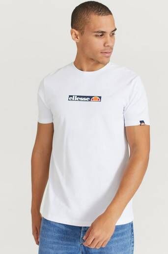 Ellesse T-Shirt El Maleli Tee Hvit  Male Hvit