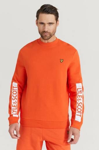 Scott Lyle & Scott Sweatshirt Branded Sweatshirt Orange  Male Orange