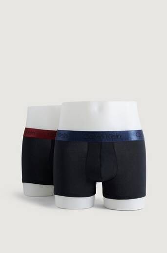 Calvin Klein Underwear Boksershorts Trunk 2-Pakning Svart  Male Svart