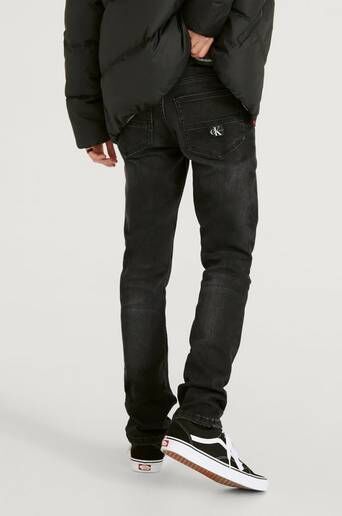 Calvin Klein Jeans Slim Dark Grey Rec Str Grå  Male Grå