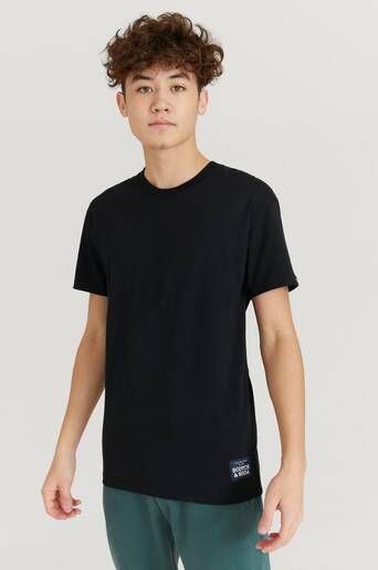 Scotch & Soda T-Shirt Skate Fit T-Shirt Svart  Male Svart