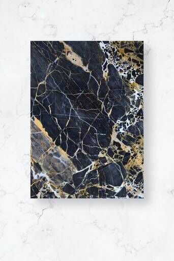 Malerifabrikken Poster / Black Marble / 50x70 Plano Svart  Male Svart