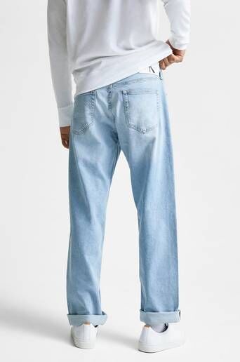 Calvin Klein Jeans Jeans 90s Straight Blå  Male Blå