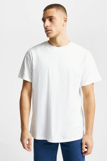 Just Junkies T-Shirt Garment Tee Hvit  Male Hvit
