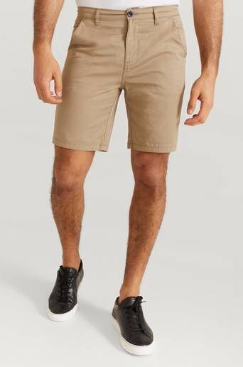 Studio Total Slim Shorts Beige  Male Beige