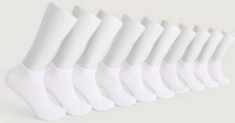 Studio Total Sokker 10-Pk Sneaker Sock Hvit  Male Hvit