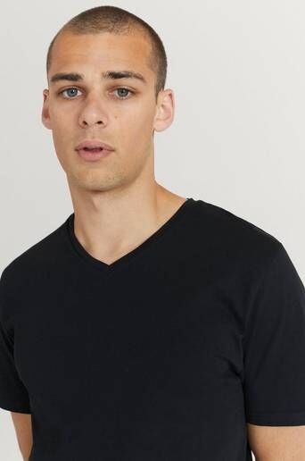 Studio Total T-Shirt Favourite V-Neck Tee Svart  Male Svart