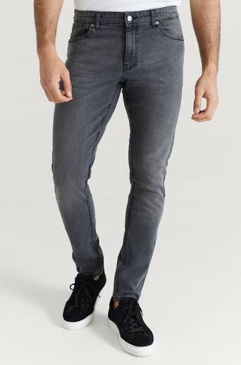 Studio Total Jeans Slim Fit Jeans Svart  Male Svart