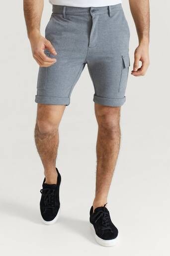 Studio Total Shorts Soft Cargo Shorts Grå  Male Grå