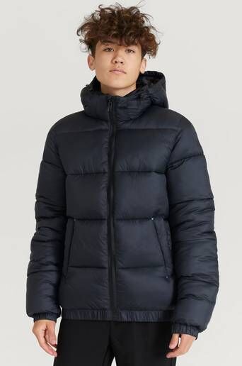 Studio Total Jakke Puffer Jacket Svart  Male Svart