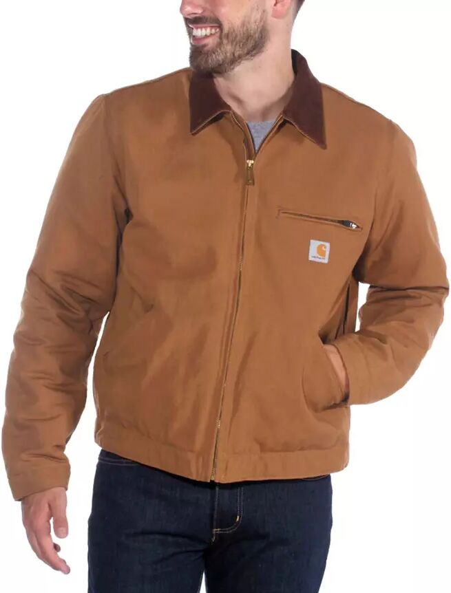 Carhartt Duck Detroit - Jakke - Carhartt Brown - L