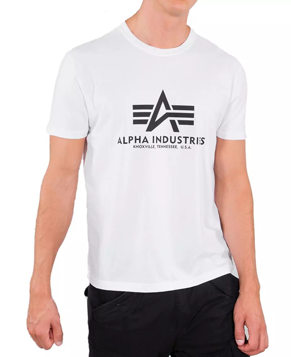 Alpha Industries Basic T - T-skjorte - Hvit - XL