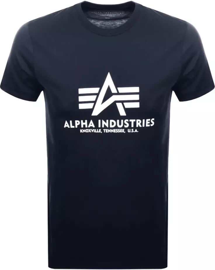 Alpha Industries Basic T - T-skjorte - Marineblå - S