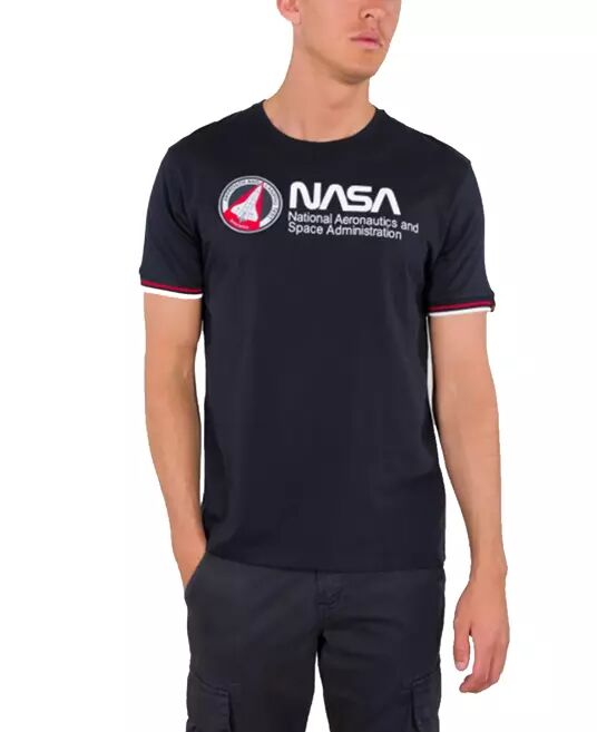 Alpha Industries NASA Retro - T-skjorte - Blå - XXL