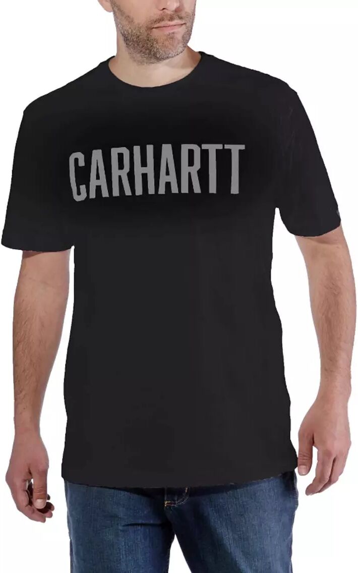 Carhartt Block Logo - T-skjorte - Svart - S