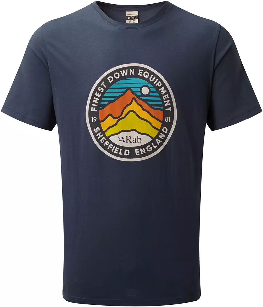 Rab Stance 3 Peaks -  - T-skjorte - Deep Ink - L