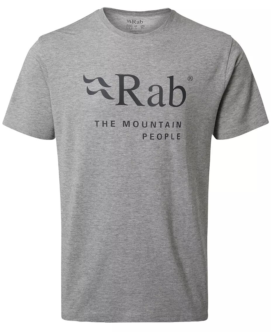 Rab Stance Mountain -  - T-skjorte - Grey Marl - L