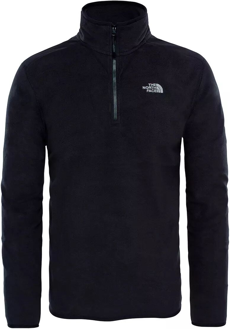 The North Face M 100 Glacier 1/4 Zip - Genser - Black - XL