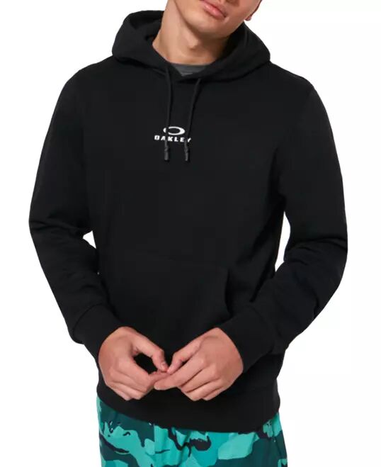 Oakley Hoodie New Bark - Hettegenser - Black/White - L