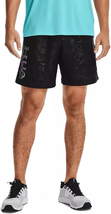 Under Armour Woven Emboss - Shorts - Svart - XL