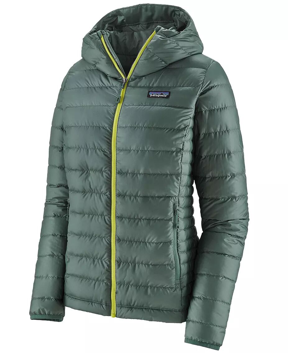 Patagonia W's Down Sweater Hoody - Jakke - Regen Green - M