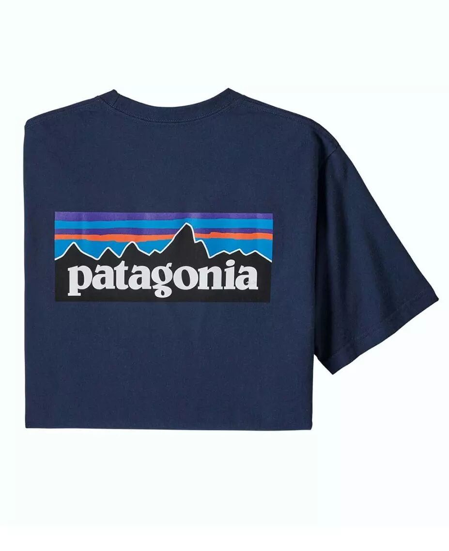 Patagonia M's P-6 Logo Responsibili - T-skjorte - Classic Navy - XXL