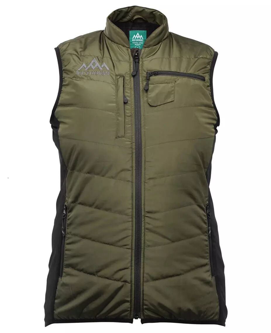 Heat Experience Women`s Heated Hunting - Vest - Grønn - M