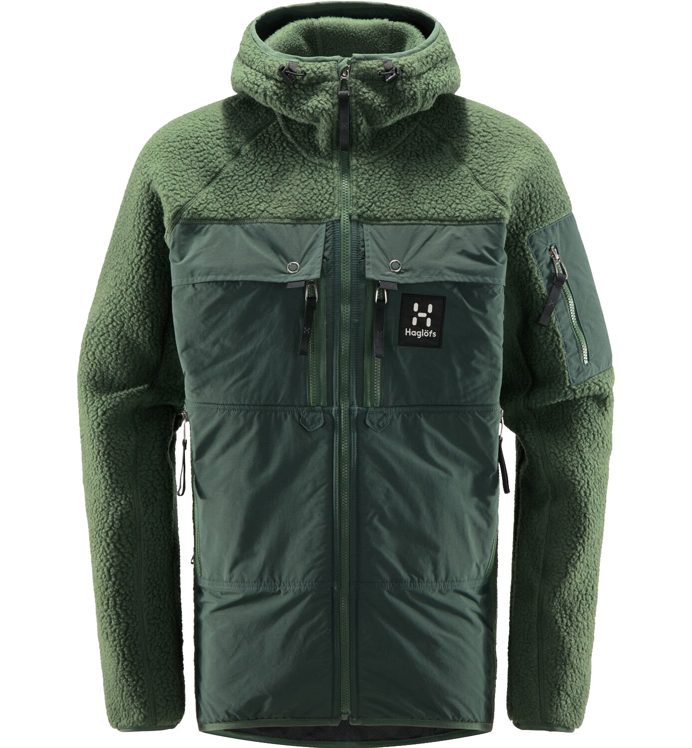 Haglöfs IC3 MTN Fleece, fleecejakke herre Fjell Green 601514 4HQ L 2021