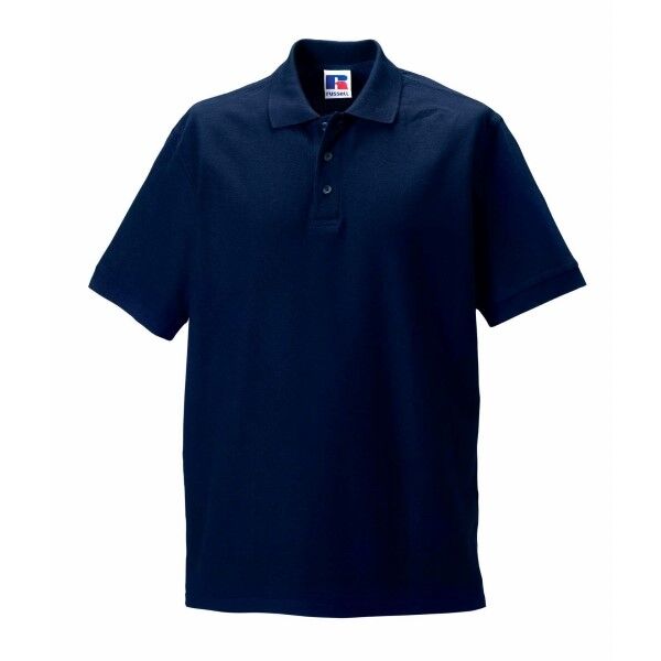 Russell Athletic M 100% Cotton Durable Polo - Darkblue