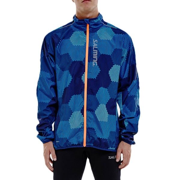 Salming Ultralite Jacket Men 2.0 - Blue Pattern * Kampanje *