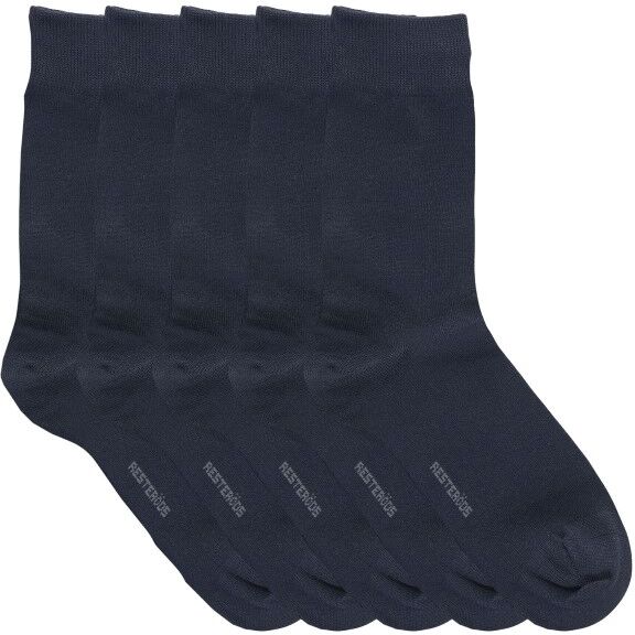 Resteröds 5-pakning Bamboo Socks - Navy-2