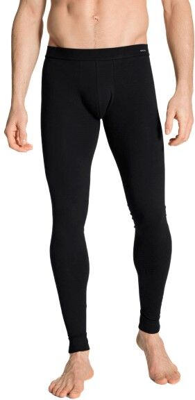 Calida Cotton Code Long Johns - Black