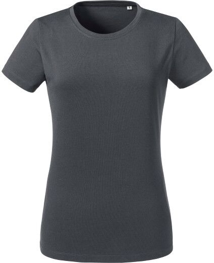 Russell Athletic Pure Organic Women Heavy Tee T-shirt - Darkgrey