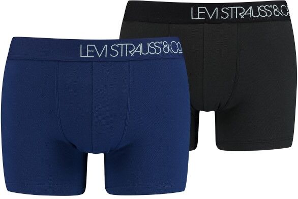 Levis 2-pakning Base Boomer Piquee Boxer - Blue * Kampanje *