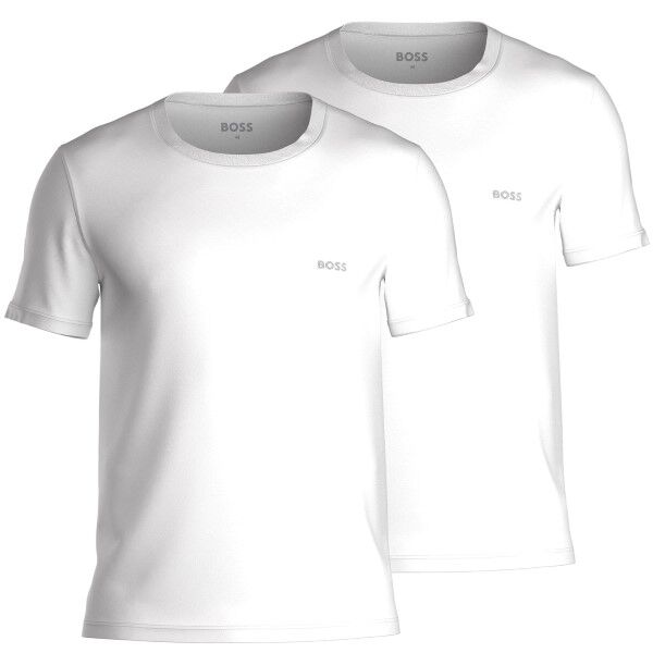 Hugo Boss BOSS Cotton Relaxed Fit Crew Neck T-shirt - White