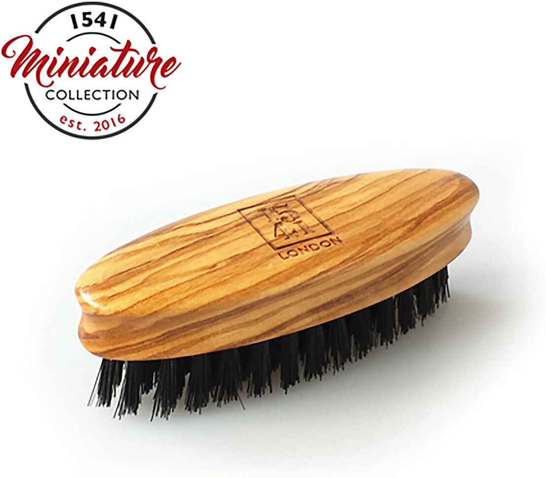 1541 of London Mini Beard & Moustache Brush Olivewood Beauty MEN Beard & Mustache Beard Combs 1541 Of London