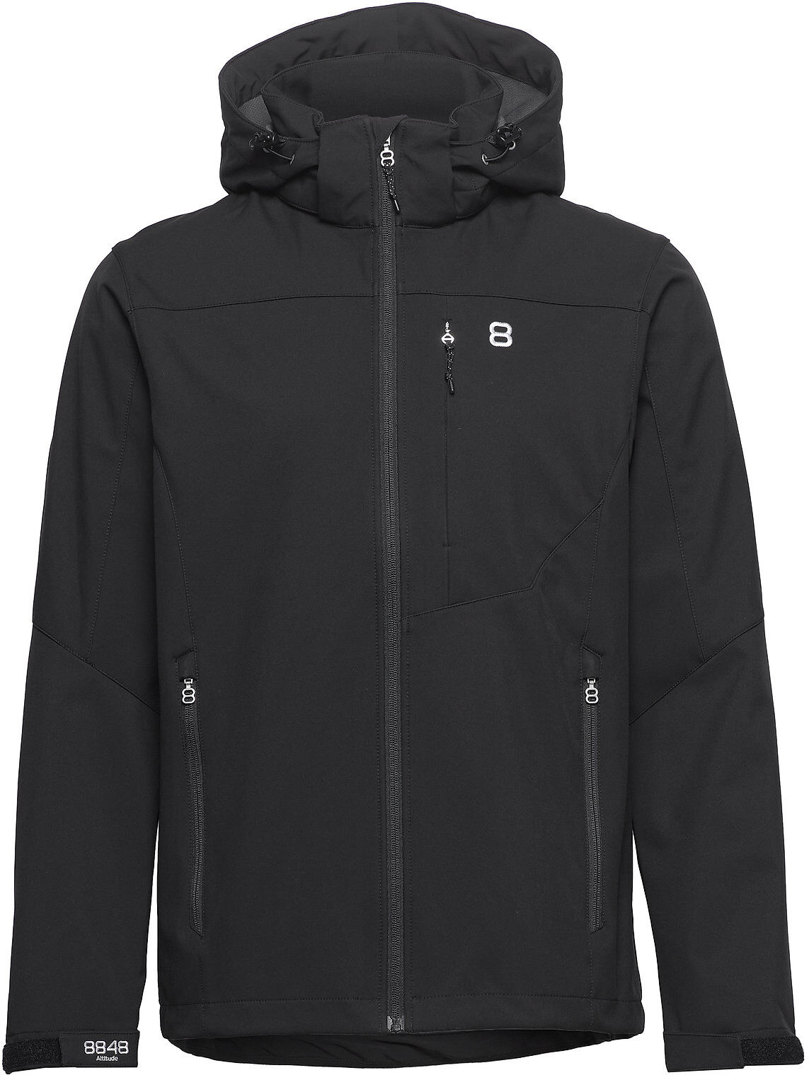 8848 Altitude Padore Softshell Jac Outerwear Sport Jackets Svart 8848 Altitude