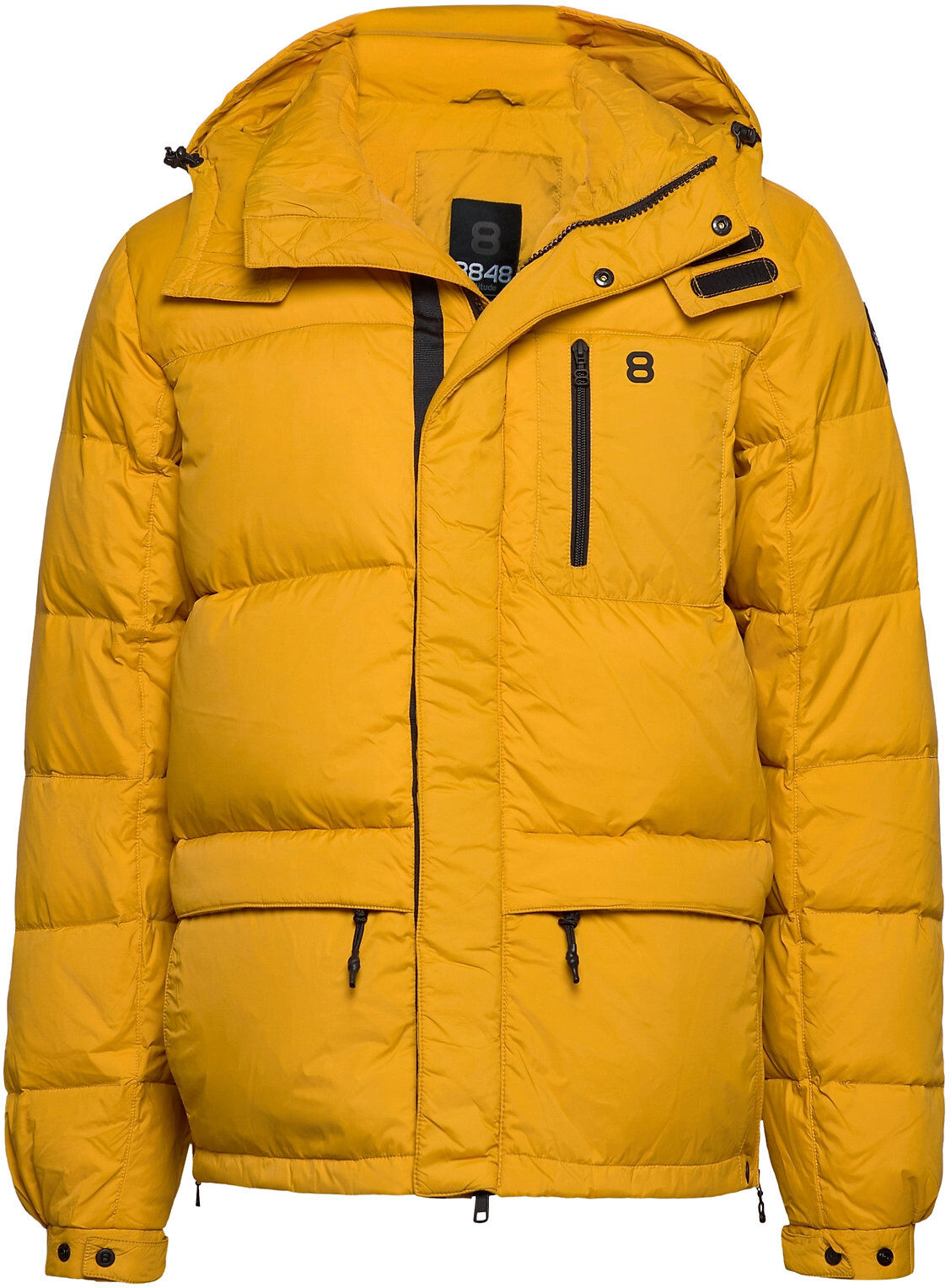 8848 Altitude Frenkel Jacket Fôret Jakke Gul 8848 Altitude