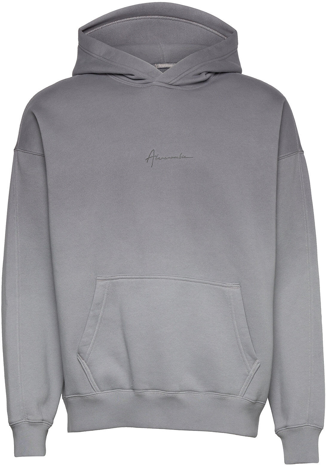 Abercrombie & Fitch Anf Mens Sweatshirts Hettegenser Genser Grå Abercrombie & Fitch