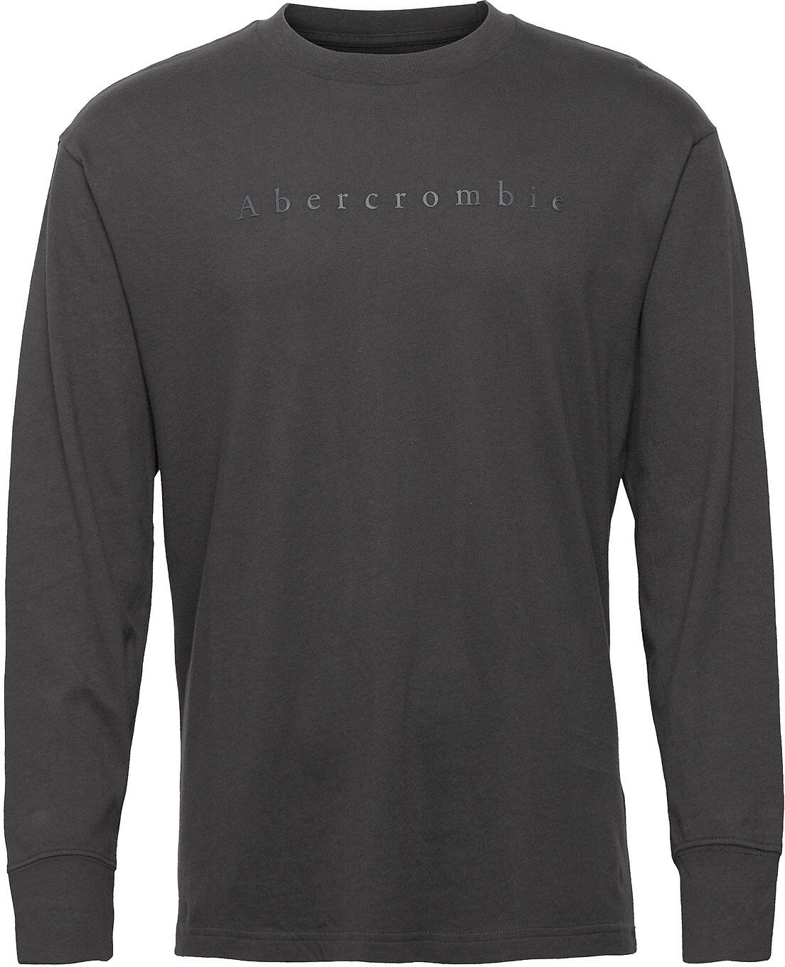 Abercrombie & Fitch Anf Mens Graphics T-shirts Long-sleeved Svart Abercrombie & Fitch