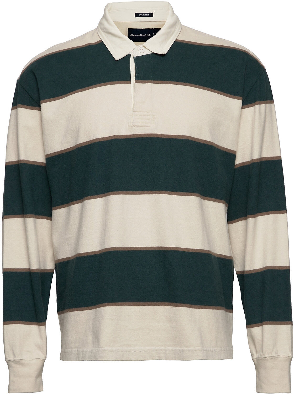 Abercrombie & Fitch Anf Mens Knits Polos Long-sleeved Multi/mønstret Abercrombie & Fitch