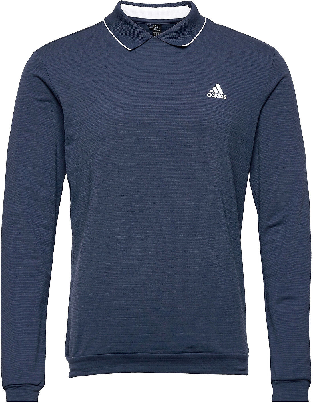 adidas Golf Ls Thermal Polo Polos Long-sleeved Blå Adidas Golf