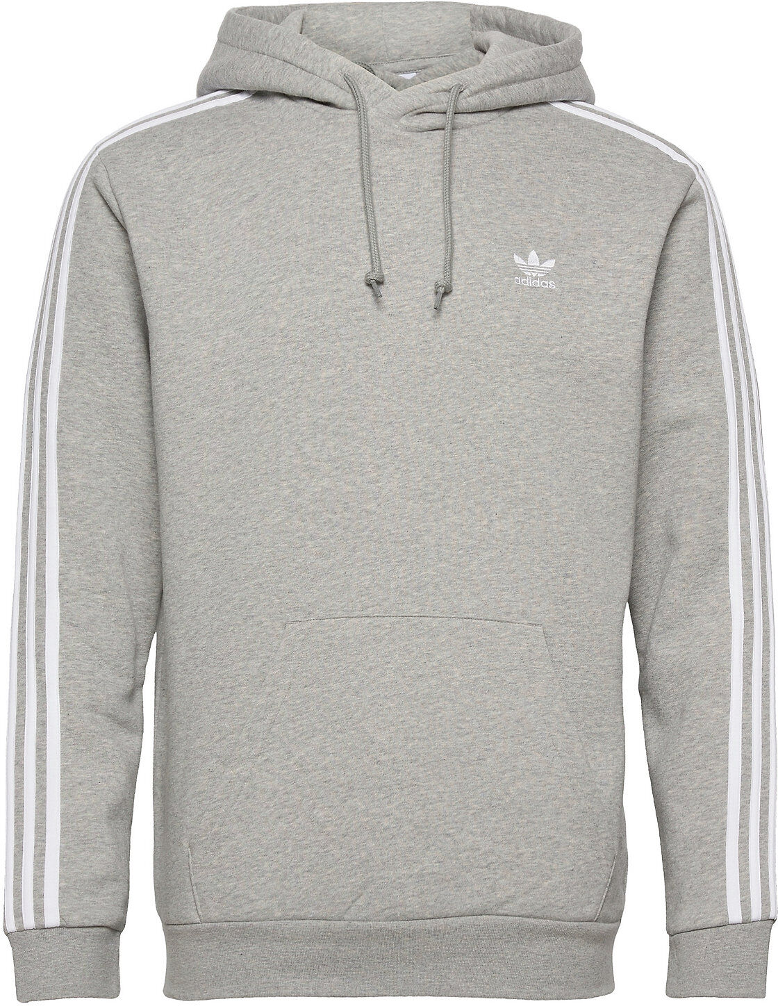 adidas Originals Adicolor Classics 3-Stripes Hoodie Hettegenser Genser Grå Adidas Originals