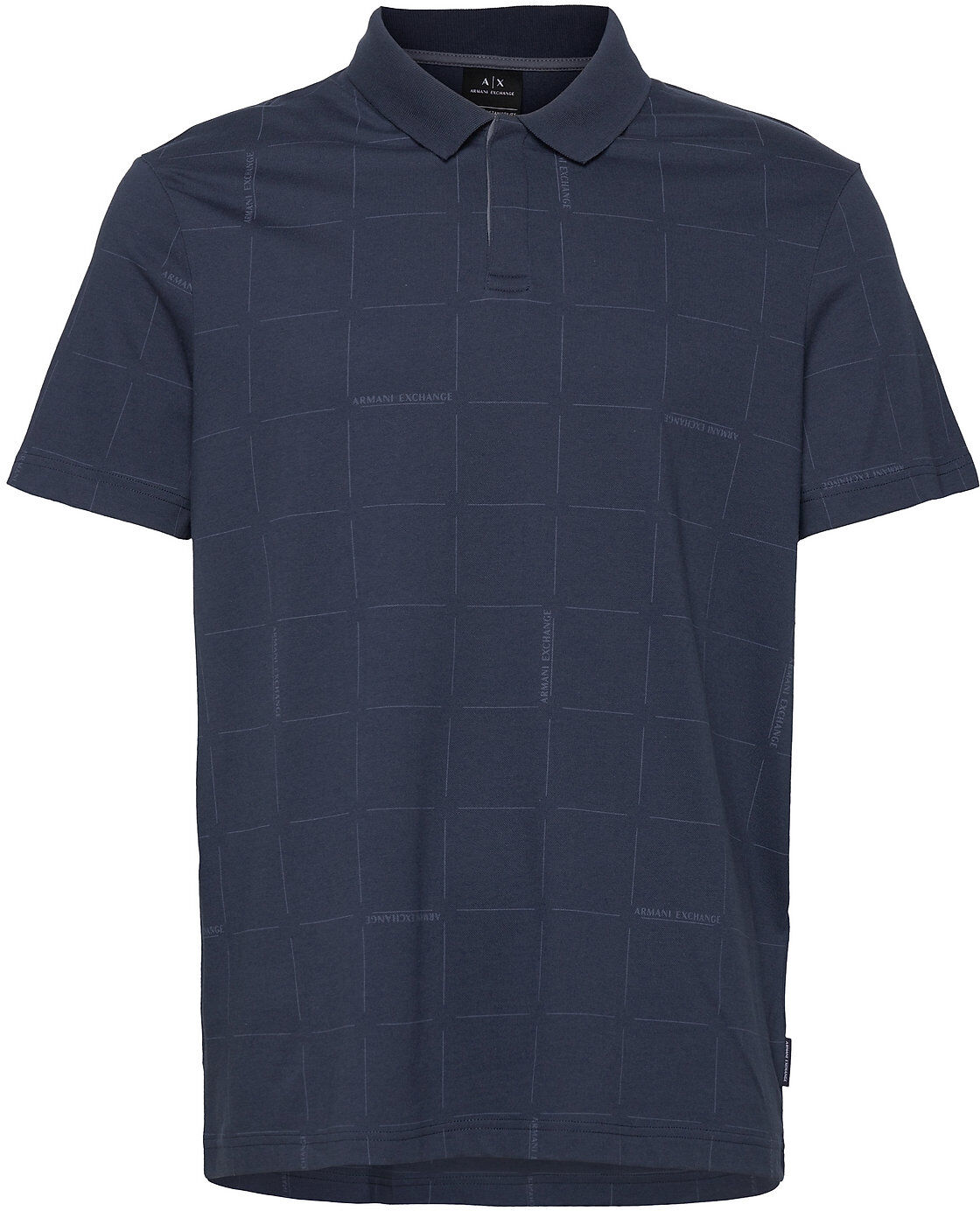 Giorgio Armani Polo Polos Short-sleeved Blå Armani Exchange