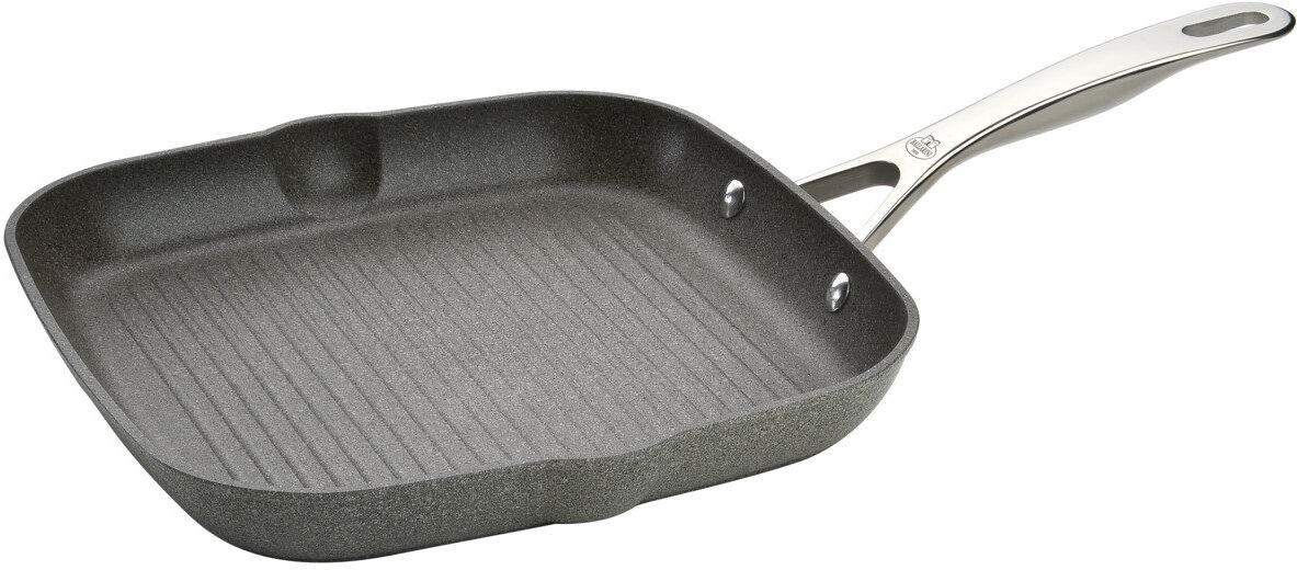 Ballarini Salina Ti-X Granitium Grill Pan Home Kitchen Pots & Pans Frying Pans Grå Ballarini