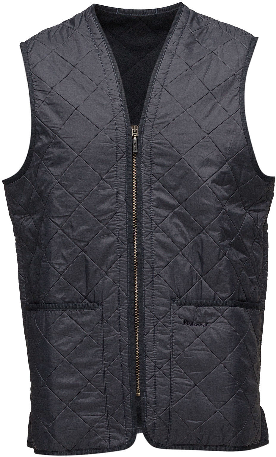 Barbour Polarquilt Waistcoat/Zip-In Liner Vest Svart Barbour