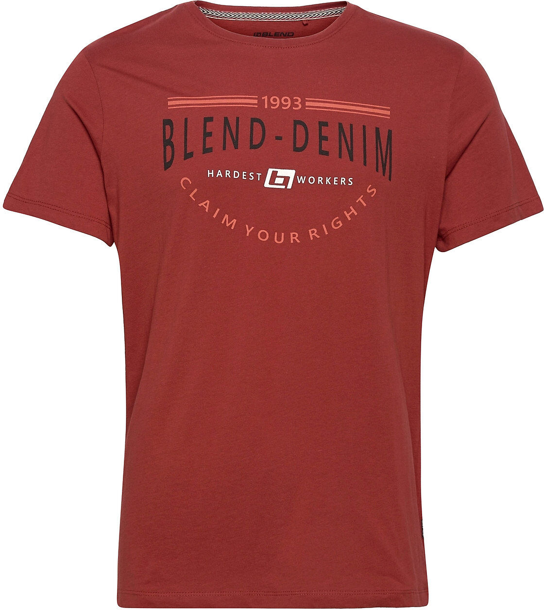 Blend Tee T-shirts Short-sleeved Rød Blend