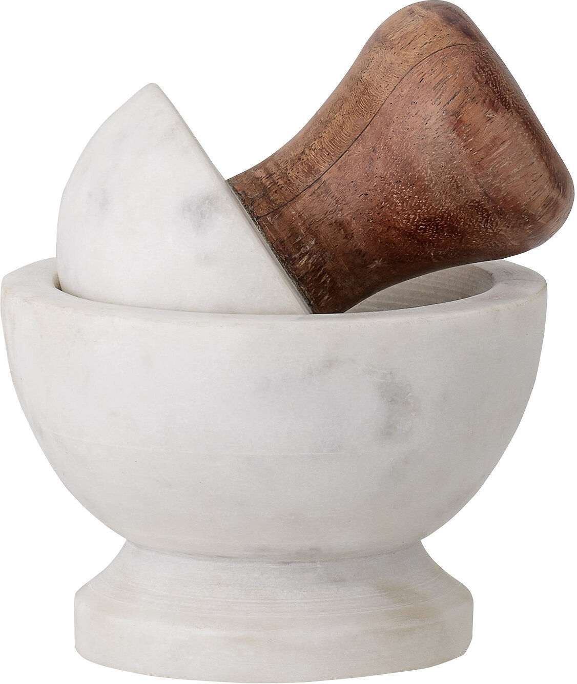 Bloomingville Ernf Mortar & Pestle Home Kitchen Kitchen Tools Grinders Mortars & Pestles Hvit Bloomingville